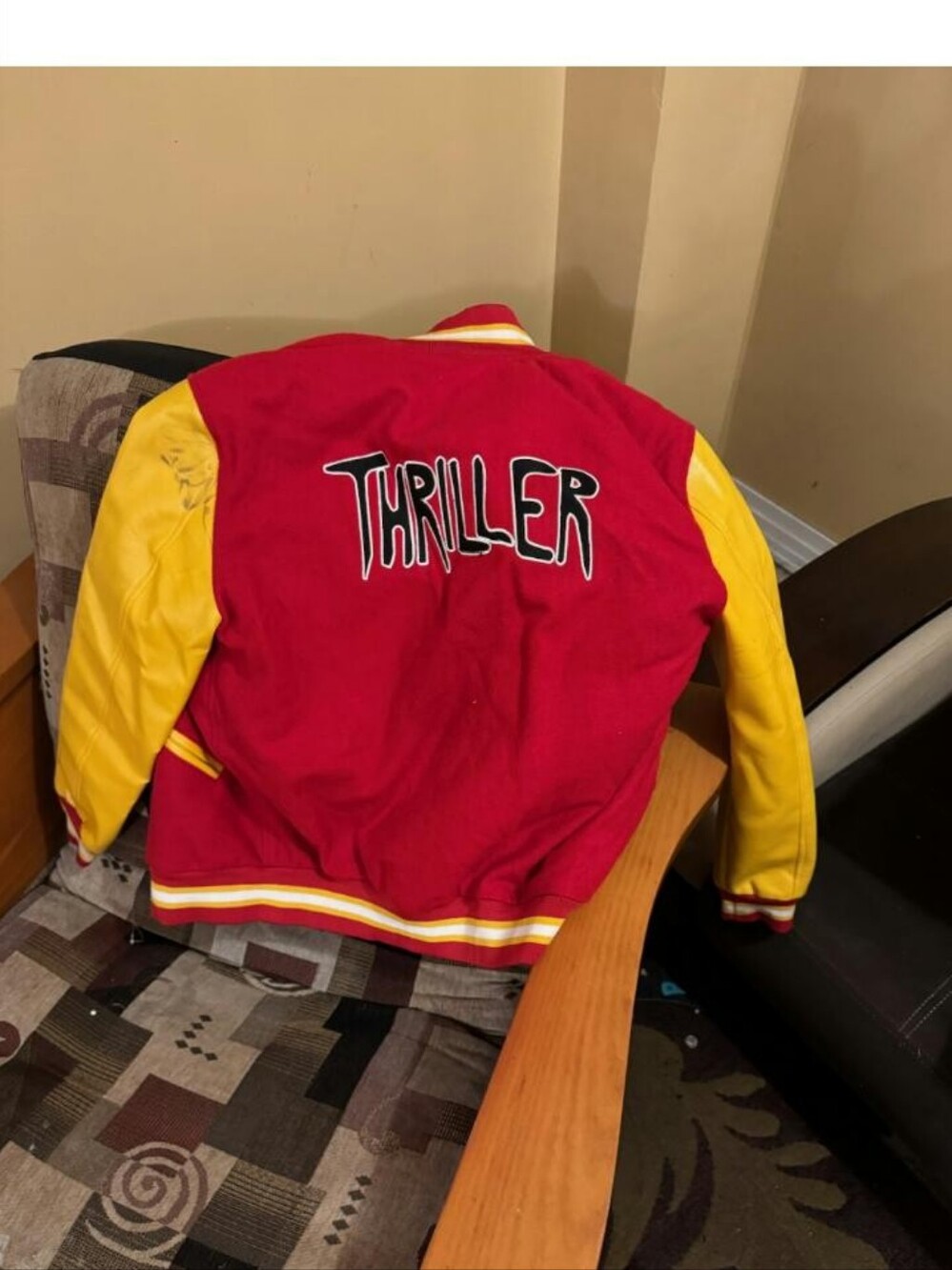 Michael Jackson Thriller Style Varsity Jacket